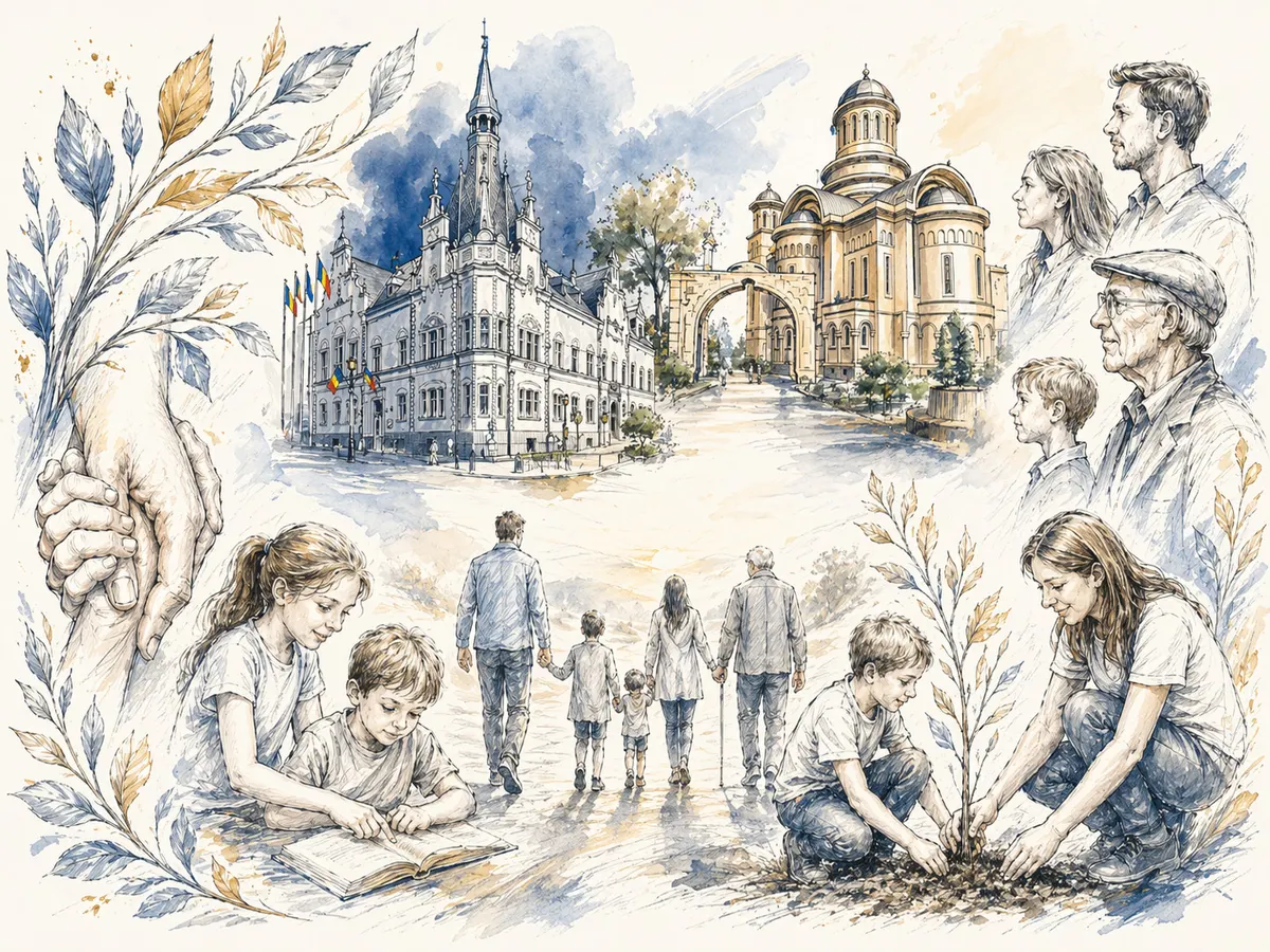 Illustration: Caransebeș and its community